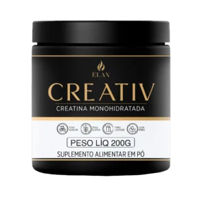 Creativ - Creatina Monohidratada (200g) - 100% Pura